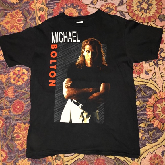 Vintage 991 Michael Bolton Tour Tshirt 
